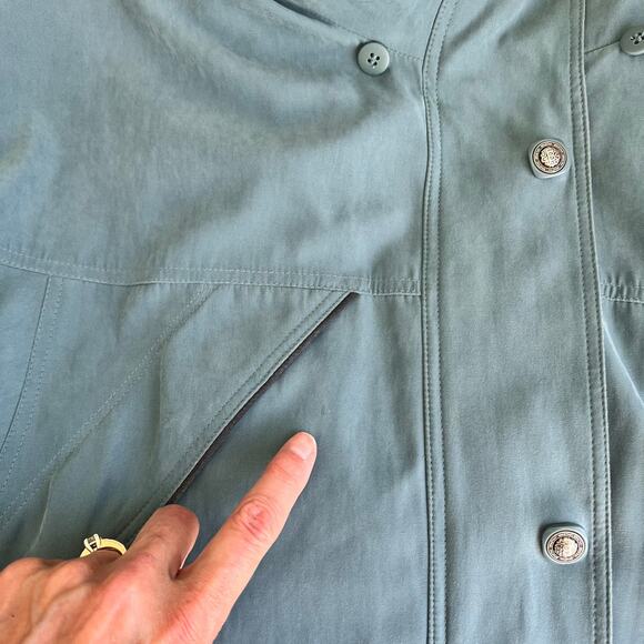 Braetan Jacket Unisex Medium Teal Green Removable Fleece Liner Winter Outdoors - Picture 5 of 16